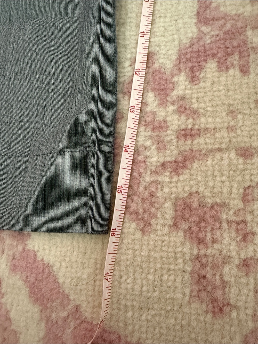 Gray Cropped Capris with Button Hem - Picture 5 of 6